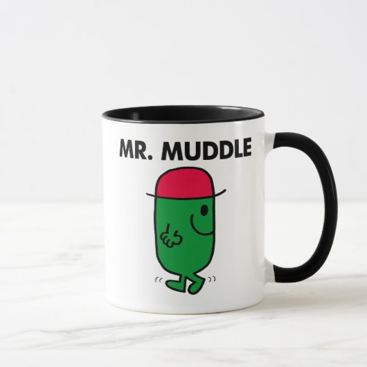 Mr Muddle | Achteruit lopen Mok (Rechts)