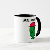 Mr Muddle | Achteruit lopen Mok (Voorkant rechts)