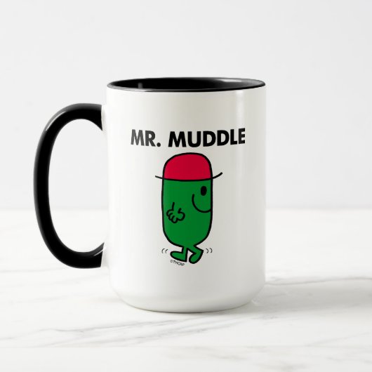 Mr Muddle | Achteruit lopen Mok (Links)