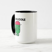 Mr Muddle | Achteruit lopen Mok (Voorkant links)