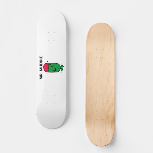 Mr Muddle | Achteruit lopen Skateboard (Voorkant)