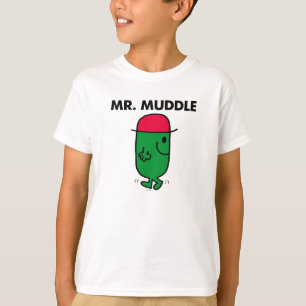 Mr Muddle   Achteruit lopen T-shirt