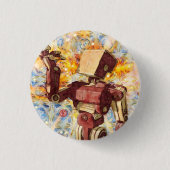 Mr. Myself Ronde Button 3,2 Cm (Voorkant)