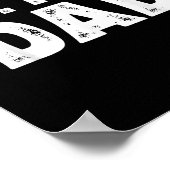 Mr. New Dad Funny New Father Quote Gift Dads Poster (Hoek)