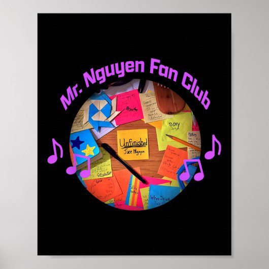 Mr Nguyen Fan Club Poster (Voorkant)