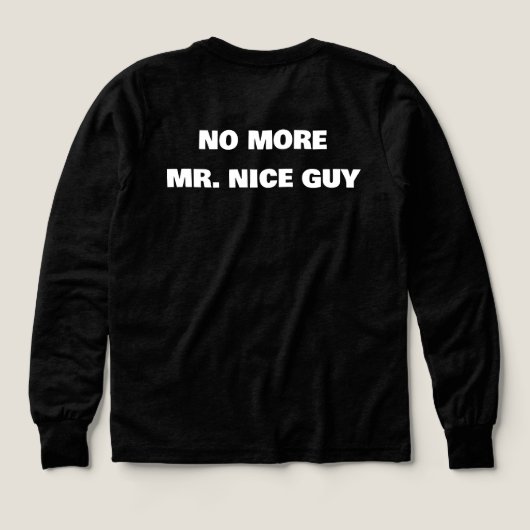 Mr. Nice Guy-shirt (Achterkant)