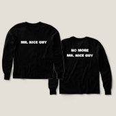 Mr. Nice Guy-shirt (Voorkant /achterkant)