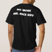 Mr. Nice Guy-shirt T-shirt (Achterkant)