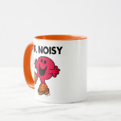 Mr Noisy | Grote wandelende klompen Mok (Voorkant links)