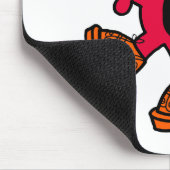 Mr Noisy | Grote wandelende klompen Muismat (Hoek)