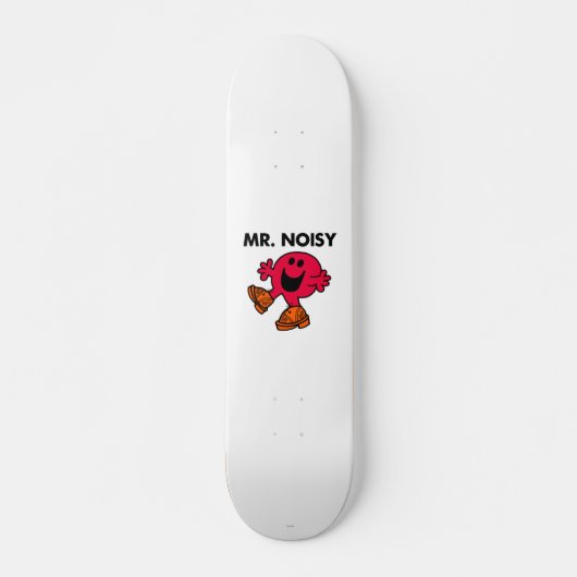 Mr Noisy | Grote wandelende klompen Skateboard (Voorkant)