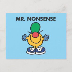 Mr. Nonsense   Grappige outfit Briefkaart