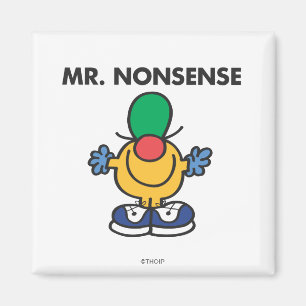 Mr. Nonsense   Grappige outfit Magneet