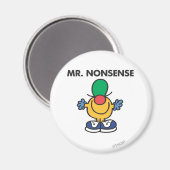 Mr. Nonsense | Grappige outfit Magneet (Voorkant / Achterkant)