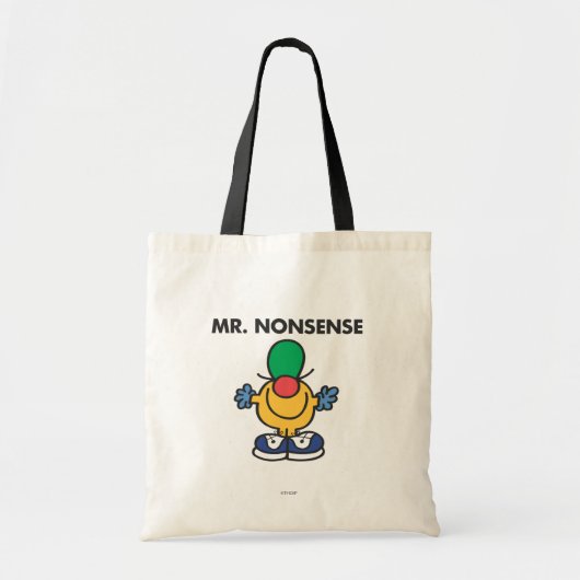 Mr. Nonsense | Grappige outfit Tote Bag (Voorkant)