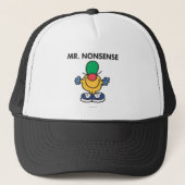 Mr. Nonsense | Grappige outfit Trucker Pet (Voorkant)