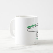 Mr Nosey | Grote neus Koffiemok (Voorkant links)