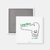 Mr Nosey | Grote neus Magneet (Voorkant / Achterkant)