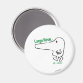 Mr Nosey | Grote neus Magneet (Voorkant / Achterkant)