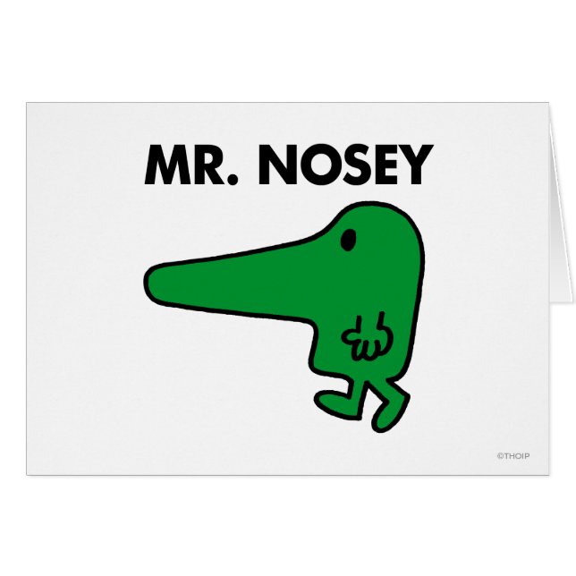 Mr Nosey | Leiding door een neus (Voorkant Horizontaal)