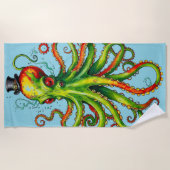 Mr Octopus Strandlaken (Voorkant)