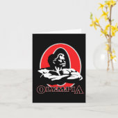 Mr Olympia Bodybuilding Fitness Gym Kaart (Gele Bloem)