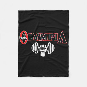 Mr Olympia Voor Mannen Vrouwen Fitness Bodybuildin Fleece Deken