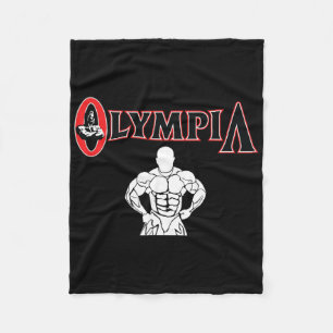 Mr Olympia Voor Mannen Vrouwen Fitness Bodybuildin Fleece Deken