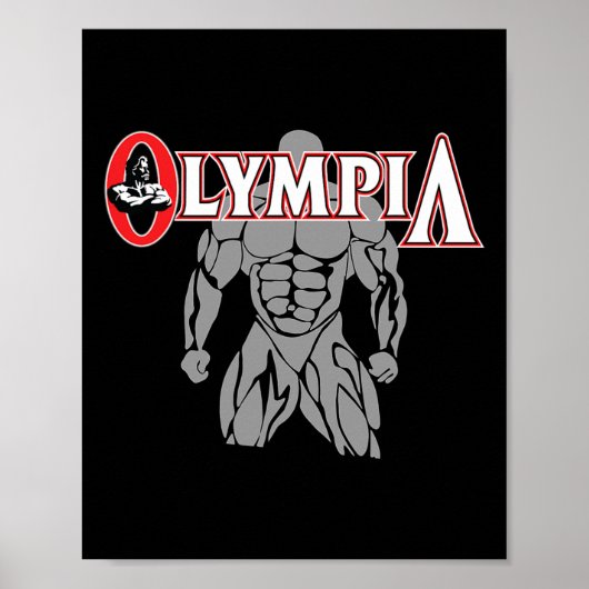 Mr Olympia Voor Mannen Vrouwen Fitness Bodybuildin Poster (Voorkant)