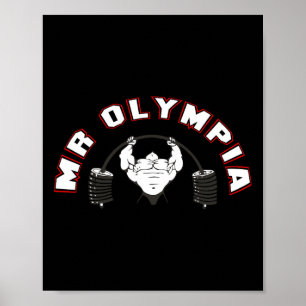 Mr Olympia Voor Mannen Vrouwen Fitness Bodybuildin Poster