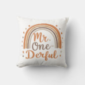 Mr One derful Worpkussen Kussen (Voorkant)