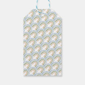 Mr. Onederful 1e Verjaardag Bijgesneden Dank u Lab Cadeaulabel (Achterkant)