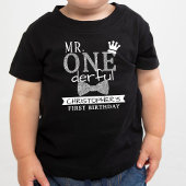 Mr ONEderful 1st Birthday Peuter T-shirt