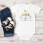 Mr. Onederful Baby Bodypak Romper