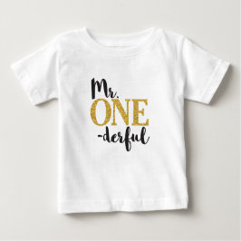 Mr ONEderful Baby Fine Jersey T-shirt