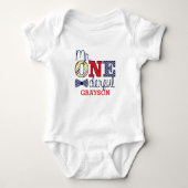 Mr ONEderful Baby Romper - Eerste Verjaardag Outfi (Voorkant)