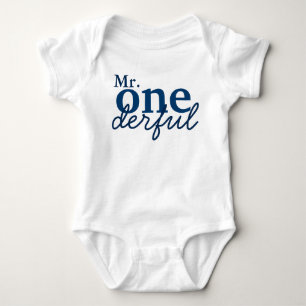 Mr Onederful Baby T-shirt