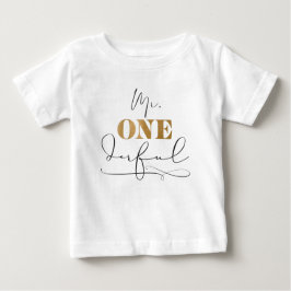 Mr. Onederful Baby T-shirt