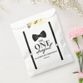 Mr ONEderful Bowtie Eerste 1e verjaardagsfeestje Bedankzakje (Gezegeld)