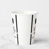 Mr ONEderful Bowtie Eerste 1e verjaardagsfeestje Papieren Bekers (Links)