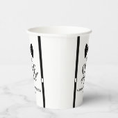 Mr ONEderful Bowtie Eerste 1e verjaardagsfeestje Papieren Bekers (Rechts)