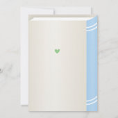 Mr. Onederful Boy Eerste 1e Verjaardag Verhalenboe Kaart (Achterkant)