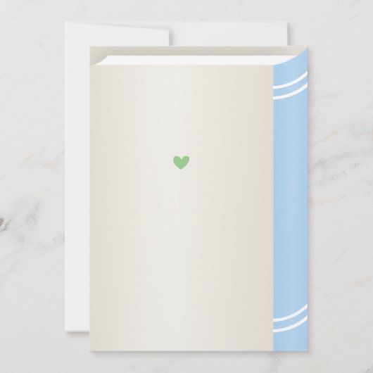 Mr. Onederful Boy Eerste 1e Verjaardag Verhalenboe Kaart (Achterkant)