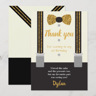 Mr. Onederful goud en zwarte boog stropdas Kaart