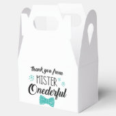 Mr Onederful gunstboxen Bedankdoosjes (Geopend)