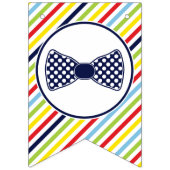 Mr. ONEderful Happy Birthday Banner | Bunting (Eerste vlag)