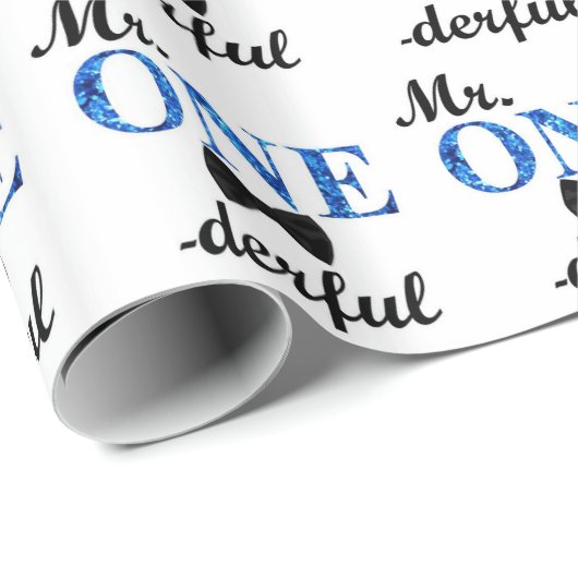 Mr ONEderful inpakpapier (Rol Hoek)