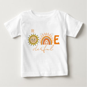 Mr.Onederful Rainbow and Sun Party Baby 1e Geboort