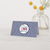 Mr ONEderful Tent Kaarten | Buffet, plaats kaarten Plaatskaartje (Achterkant)