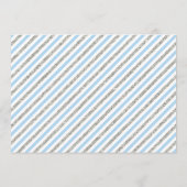 Mr. ONEderful Verjaardag Dank u kaart met Foto (Achterkant)